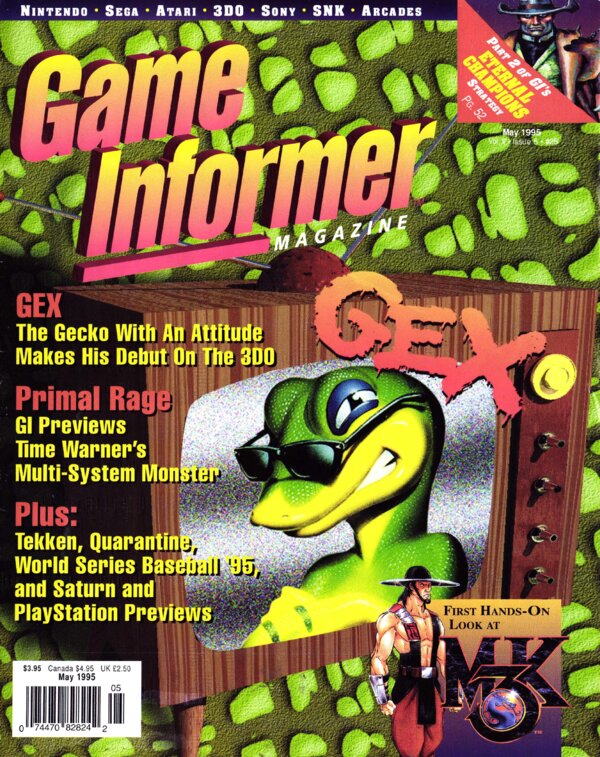 Game Informer Issue 25 (May 1995) cover